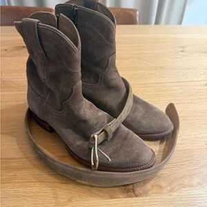 Tecovas Brown Leather Boots